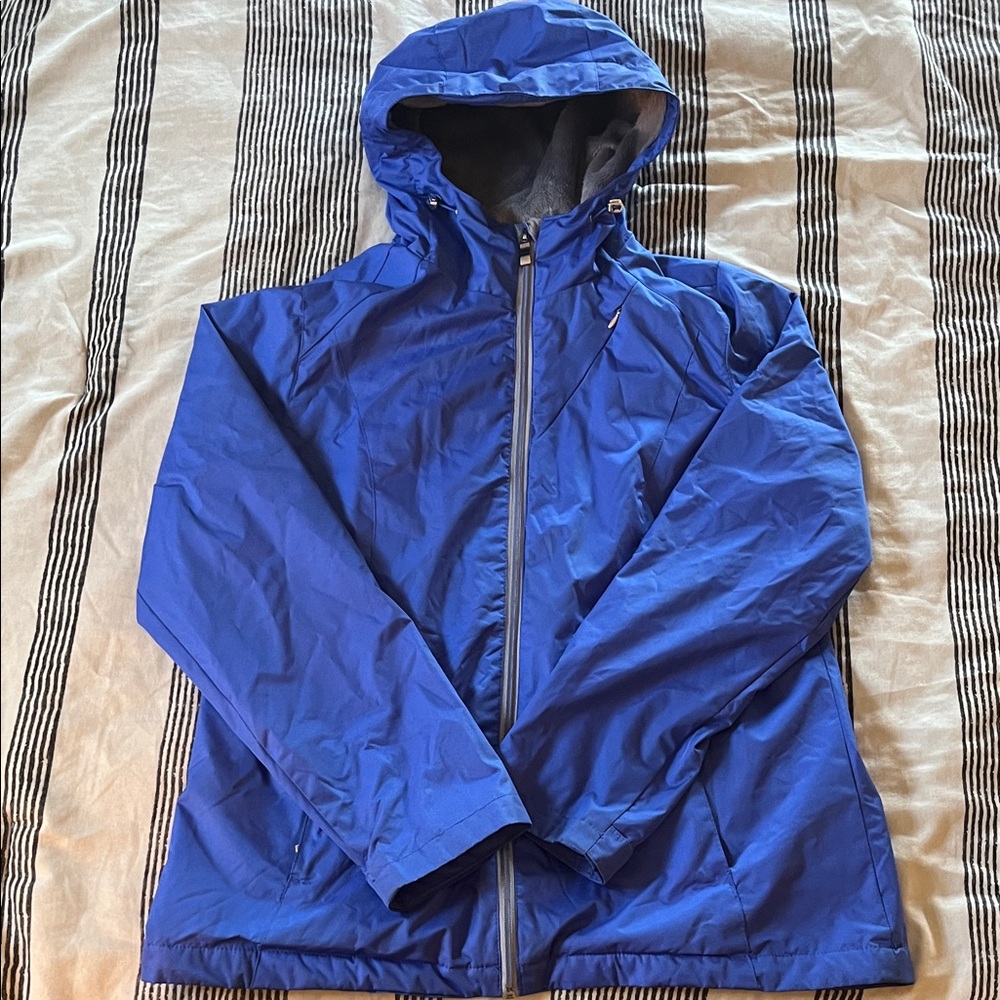 ZeroXposur Vibrant Blue Raincoat